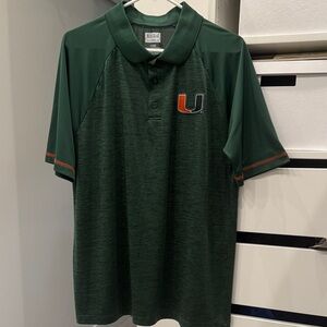 Box Seat Clothing Co. Green Polo Shirt with UM Logo